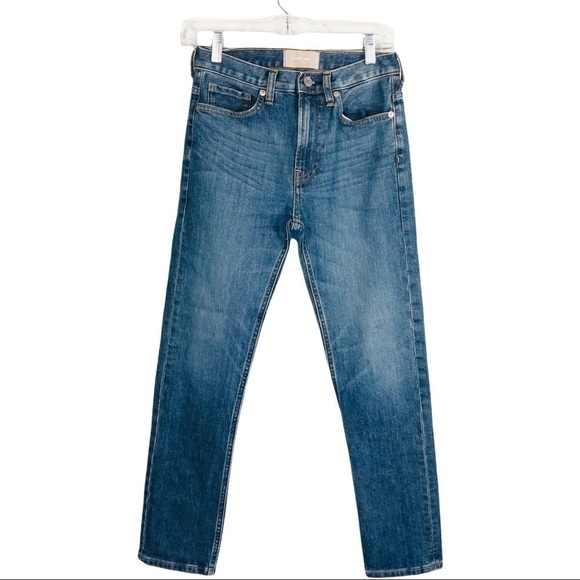 EVERLANE High Rise Straight Leg Cropped Jean | Sz 24 - Picture 2 of 9